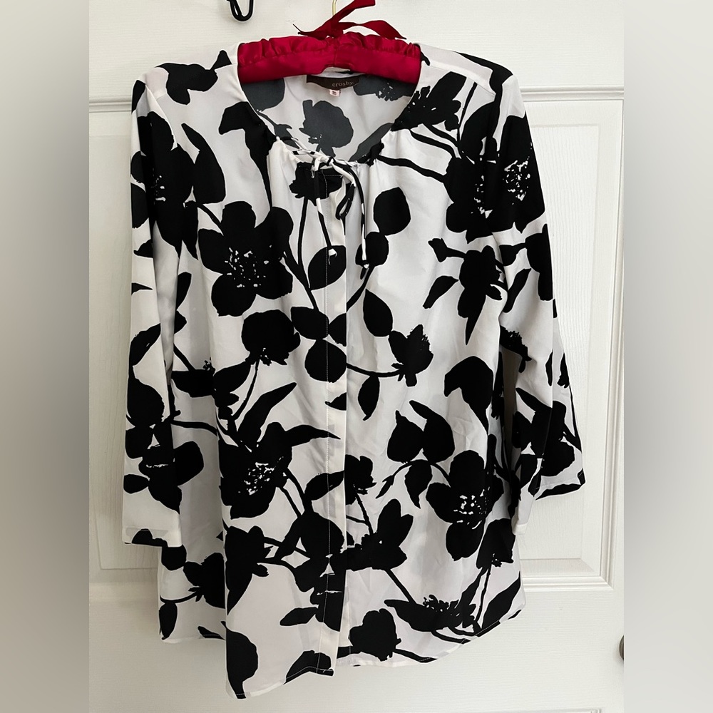 Crosby Womens Blouse Medium EUC